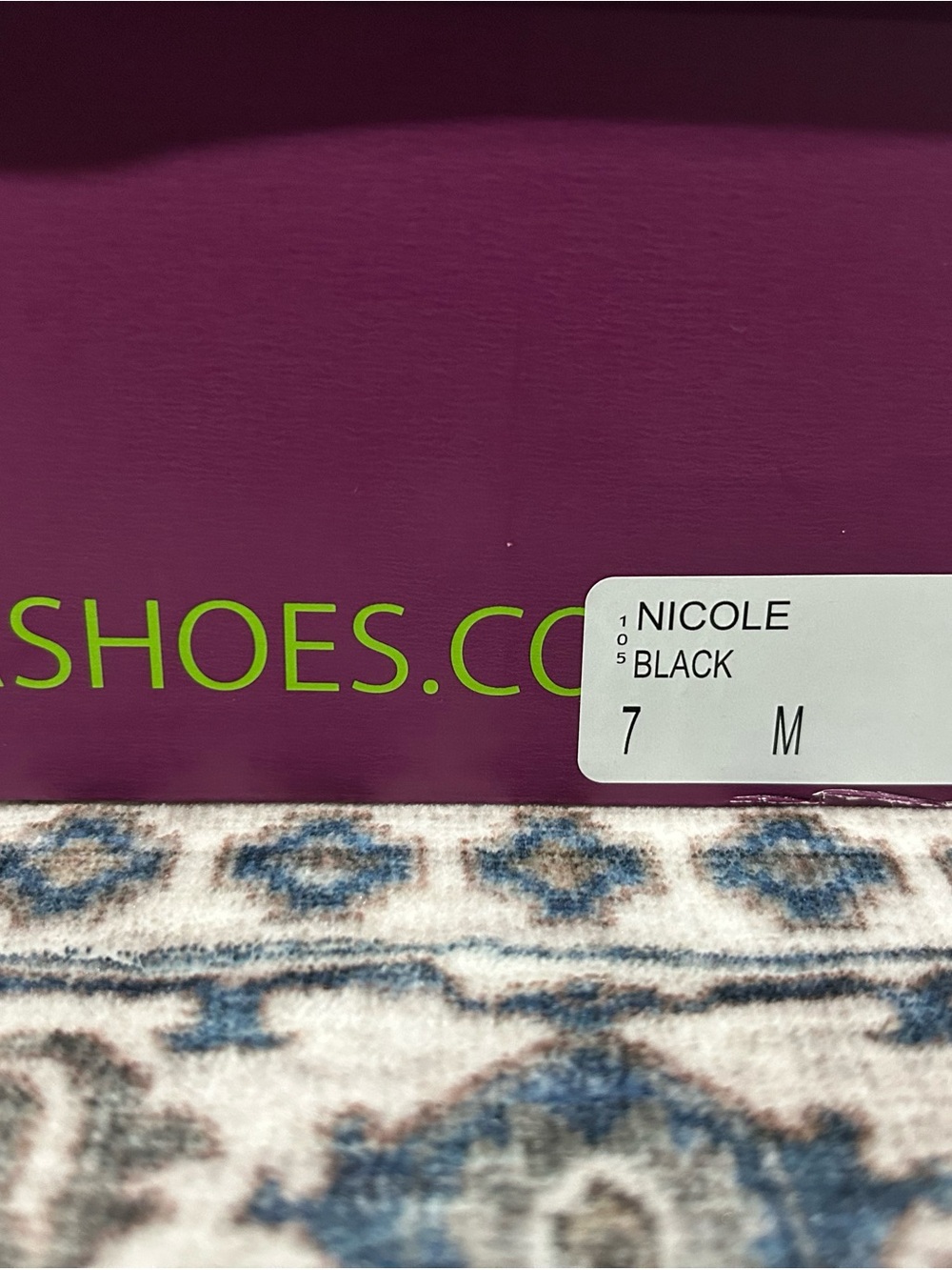 Nicole Black Women's Shoes - Size 7
